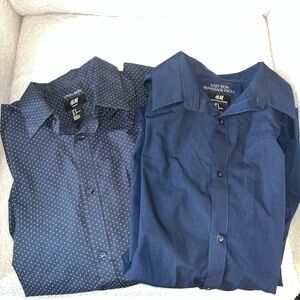 H&M Men's button down shirt set size medium